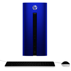 HP Pavilion 550-187na Desktop PC, AMD A8, 8GB RAM, 1TB, Cobalt Blue Cobalt Blue